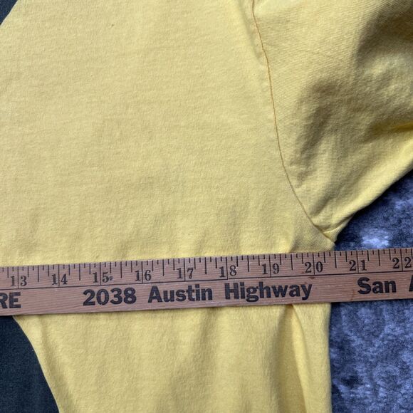 Usain Bolt Official T-Shirt Large Yellow Black Silhouette Jamaica Running Track - Picture 4 of 6